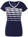 Dámske tričko Tecnifibre  Lady F2 Navy/White