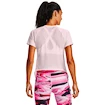 Dámske tričko Under Armour HeatGear  Sport Hi-Lo SS Pink