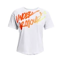 Dámske tričko Under Armour  Live Chroma Graphic Tee-WHT XS