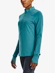 Dámske tričko Under Armour  Qualifier Run 2.0 1/2 Zip-BLU XS