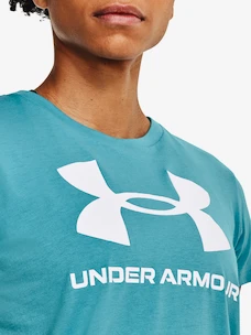 Dámske tričko Under Armour  SPORTSTYLE LOGO SS-BLU S