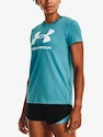 Dámske tričko Under Armour  SPORTSTYLE LOGO SS-BLU S