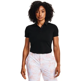 Dámske tričko Under Armour Zinger Short Sleeve Polo Black