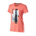 Dámske tričko Wilson  NYC Aerial Tech Tee Coral