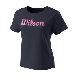 Dámske tričko Wilson Script Eco Cotton Tee W India Ink
