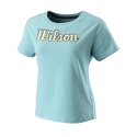 Dámske tričko Wilson  Script Eco Cotton Tee W Reef