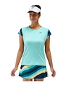 Dámske tričko Yonex  Women's Crew Neck Shirt 20754 Cyan