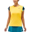 Dámske tričko Yonex  Women's Crew Neck Shirt 20754 Soft Yellow