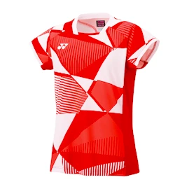 Dámske tričko Yonex Women's Crew Neck Shirt 20850 Tango Red
