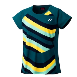 Dámske tričko Yonex Womens T-Shirt 16694 Blue/Green