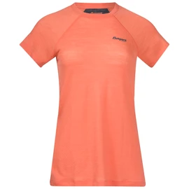 Dámske vlnené tričko Bergans Floyen Orange