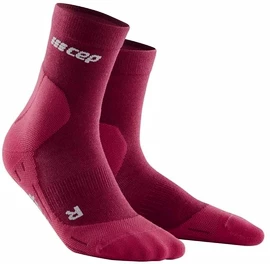 Dámske zimné kompresné ponožky CEP Red
