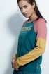 Dámsky cyklistický dres Mons Royale  Tarn Freeride LS Wind Jersey Deep Teal