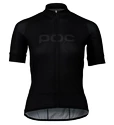 Dámsky cyklistický dres POC  W's Essential Road Logo Jersey Uranium Black