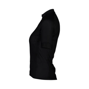 Dámsky cyklistický dres POC  W's Essential Road Logo Jersey Uranium Black