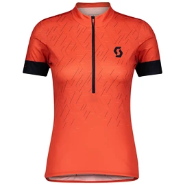 Dámsky cyklistický dres Scott Endurance 20 S/Sl Flame Red/Midnight Blue