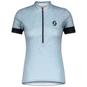 Dámsky cyklistický dres Scott  Endurance 20 S/Sl Glace Blue/Midnight Blue XS