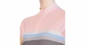 Dámsky cyklistický dres Sensor  Cyklo Summer Stripe Grey/Pink