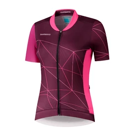 Dámsky cyklistický dres Shimano Sagami Jersey Purple