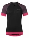 Dámsky cyklistický dres VAUDE  Altissimo Q-Zip Shirt Black