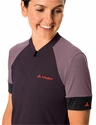 Dámsky cyklistický dres VAUDE  Altissimo Q-Zip Shirt Blackberry
