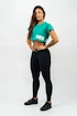 Dámsky top Nebbia POWERHOUSE Oversized Crop Top 279 green