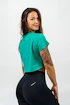 Dámsky top Nebbia POWERHOUSE Oversized Crop Top 279 green