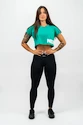 Dámsky top Nebbia POWERHOUSE Oversized Crop Top 279 green