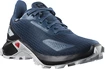 Detská bežecká obuv Salomon  Alphacross Blast Climasalomon Waterproof Dark Denim