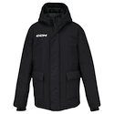 Detská bunda CCM  Team Winter Jacket Black