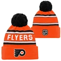 Detská čapica Outerstuff  WORDARK JACQUARD CUFF POM PHILADELPHIA FLYERS