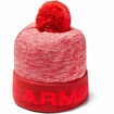 Detská čapica Under Armour Gametime Pom Beanie červená