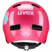 Detská cyklistická prilba Uvex KID 3 ružová/štvorlístok