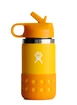 Detská fľaša Hydro Flask  12 OZ WIDE MOUTH STRAW LID & BOOT CANARY