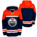 Detská hokejová mikina s kapucňou adidas Asset Pullover Hood NHL Edmonton Oilers