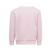 Detská mikina adidas  Essentials 3-Stripes Crew Neck Clear Pink