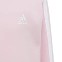 Detská mikina adidas  Essentials 3-Stripes Crew Neck Clear Pink