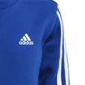 Detská mikina adidas  Essentials 3-Stripes Crew Neck Royal Blue