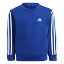 Detská mikina adidas  Essentials 3-Stripes Crew Neck Royal Blue