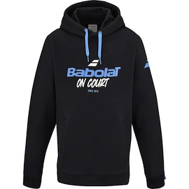 Detská mikina Babolat Exercise Hood Sweat Jr Black
