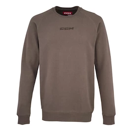 Detská mikina CCM Core Fleece Crew Major Brown