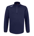 Detská mikina CCM  LOCKER ROOM FLEECE 1/4 ZIP True Navy