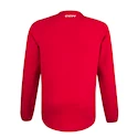 Detská mikina CCM  LOCKER ROOM FLEECE CREW Red