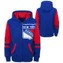 Detská mikina Outerstuff  FACEOFF FULL ZIP FLEECE HOODIE   NEW YORK RANGERS