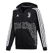 Detská mikina s kapucňou na zips adidas Juventus FC