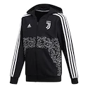 Detská mikina s kapucňou na zips adidas Juventus FC
