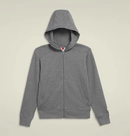 Detská mikina Wilson You Uni Team Zip Hoodie Medium Gray Heather