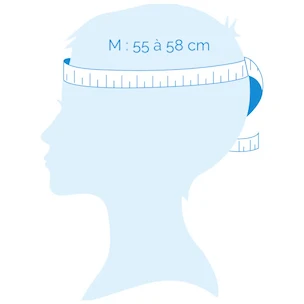 Detská prilba Bemoov  H1 blue M