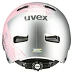 Detská prilba Uvex Kid 3 Silver-Rosé (S4148193600)