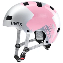 Detská prilba Uvex Kid 3 Silver-Rosé (S4148193600)